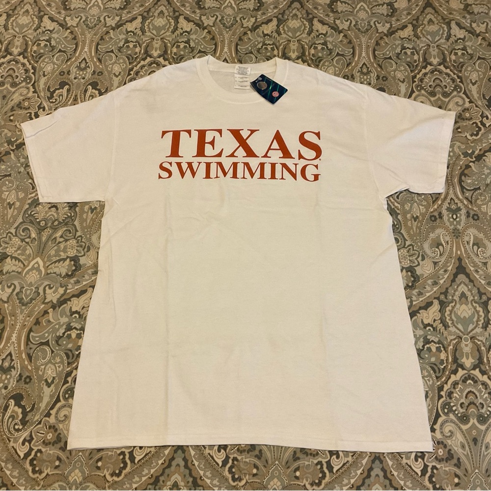 NWT Texas Longhorns Swimming T-shirt Men’s Sz Large